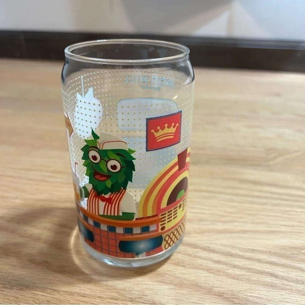 Iron Hill Peaches & Cream Brewery Glass Cup